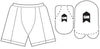 GM 909 SHORTS & PROTECTIVE PADDING SET - ADULT