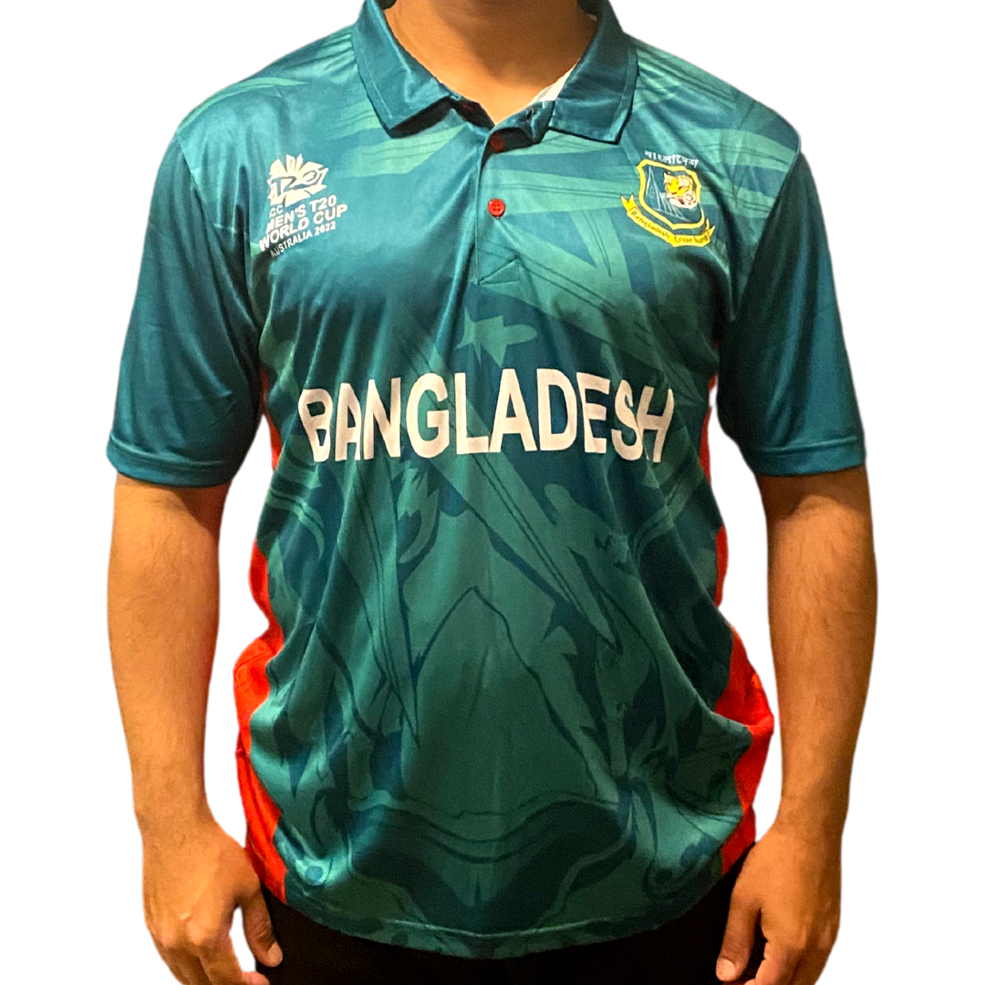 TEAM BANGLADESH FAN JERSEY T20 World Cup 2022 – MONARCH CRICKET