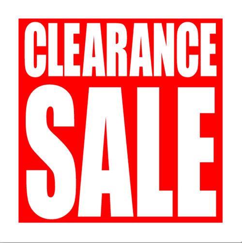  CLEARANCE