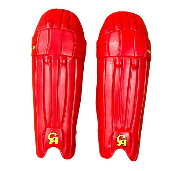 CA PLUS 3000 BATTING LEG GUARDS - AMBIDEXTROUS (RED)