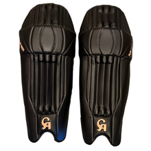  CA PLUS 10000 BATTING LEG GUARDS - AMBIDEXTROUS (BLACK)