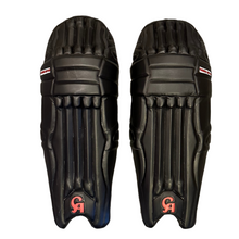  CA PLUS 15000 PE BATTING LEG GUARDS - AMBIDEXTROUS (BLACK)