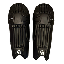  CA PLUS 8000 BATTING LEG GUARDS - AMBIDEXTROUS (BLACK)