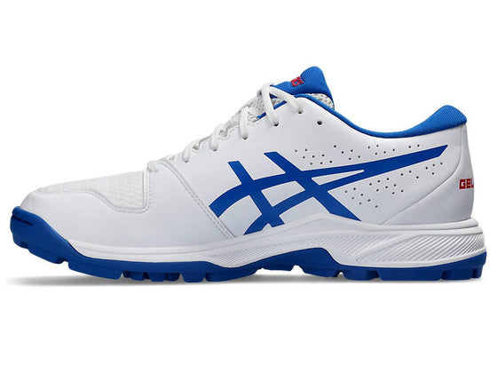 ASICS GEL PEAKE 2 SHOES - WHITE / TUNA BLUE