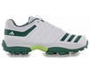 ADIDAS CRINU 23 CRICKET SHOES - CLOUD WHITE/GREEN SPARK