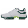 ADIDAS CRINU 23 CRICKET SHOES - CLOUD WHITE/GREEN SPARK