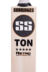 SS TON RETRO CLASSIC 5 STAR EW CRICKET BAT