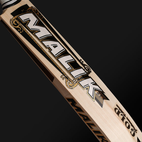 MB MALIK GOLD PLATINUM EDITION CRICKET BAT