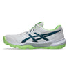 ASICS GEL PEAKE 3 SHOES - WHITE/ DARK TEAL