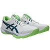 ASICS GEL PEAKE 3 SHOES - WHITE/ DARK TEAL