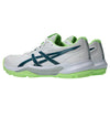 ASICS GEL PEAKE 3 SHOES - WHITE/ DARK TEAL