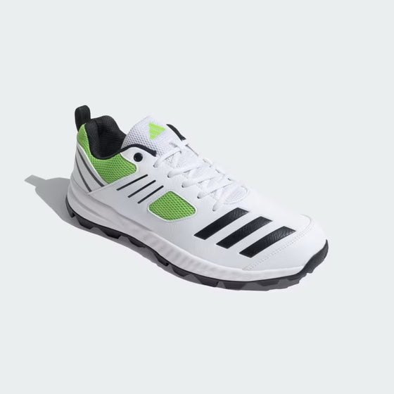 ADIAS CRI HASE 23 CRICKET SHOES - LUCID LEMON