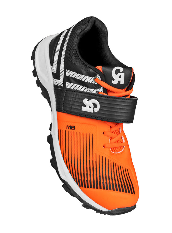 CA M-8 ORANGE Cricket Shoes
