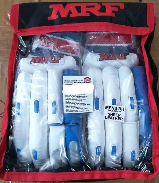 MRF GENIUS GRAND R/H BATTING GLOVES