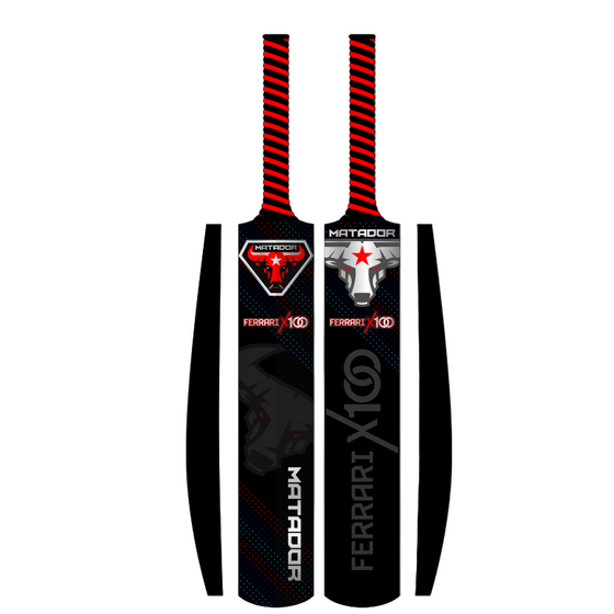 MATADOR FERRARI X100 55 MM CARBON BLACK EDITION CRICKET BAT