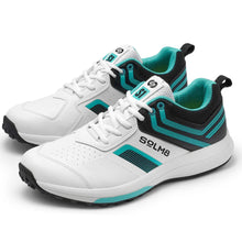  SOLM8 S1 NAVY TEAL BLACK CRICKET SHOES