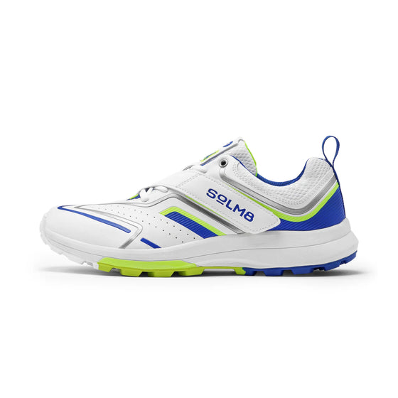 SOLM8 S4 LIME BLUE CRICKET SHOES
