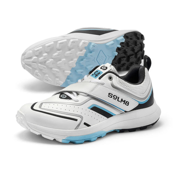 SOLM8 S4 SKY BLACK CRICKET SHOES