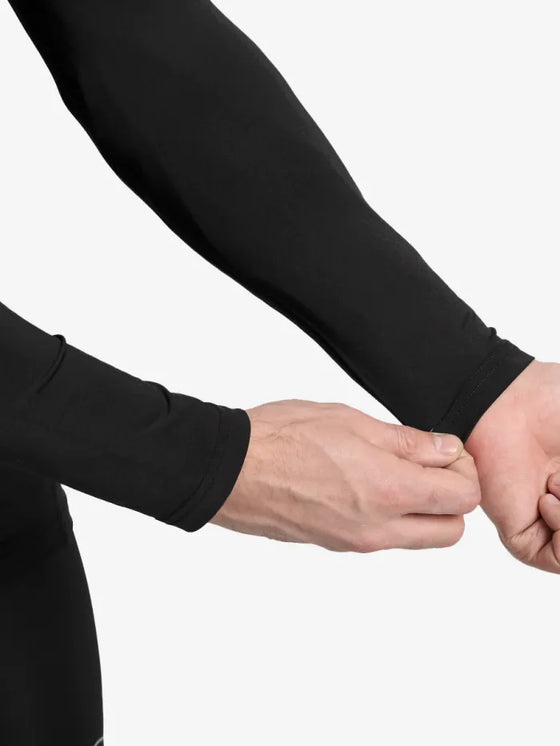 SHREY INTENSE COMPRESSION LONG SLEEVE TOP- BLACK
