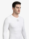 SHREY INTENSE COMPRESSION LONG SLEEVE TOP - WHITE