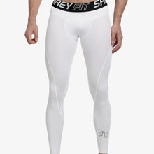  SHREY Intense Compression Long Tights - White