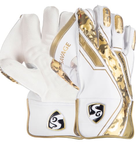 SG SAVAGE WICKET KEEPING GLOVES