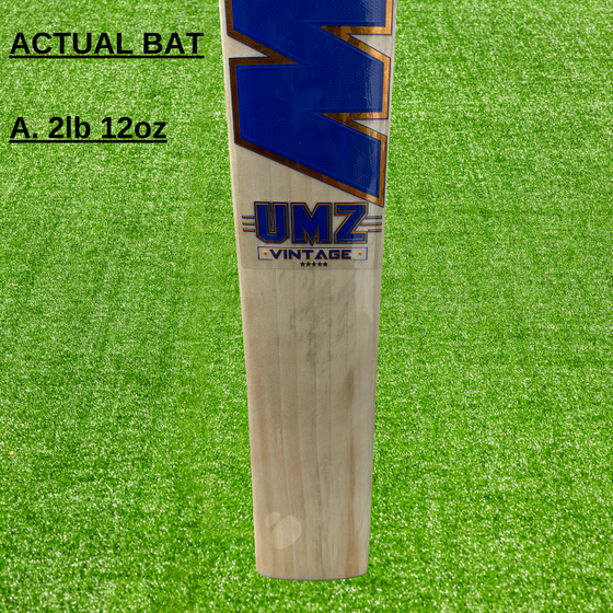 MB MALIK UMZ CRICKET BAT - BLUE EDITION (FIVE STAR)