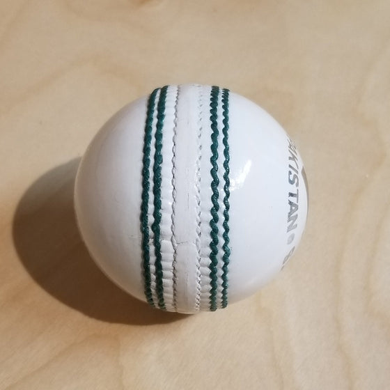 CA SUPER TEST LEATHER BALL - WHITE