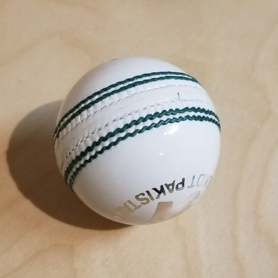 CA SUPER TEST LEATHER BALL - WHITE