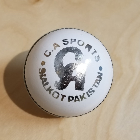 CA INDOOR LEATHER BALL - WHITE