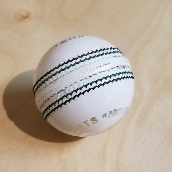 CA INDOOR LEATHER BALL - WHITE