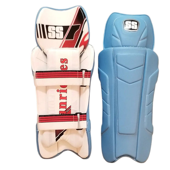 SS FLEXI PRO WICKET KEEPIN LEG GUARD - BLUE