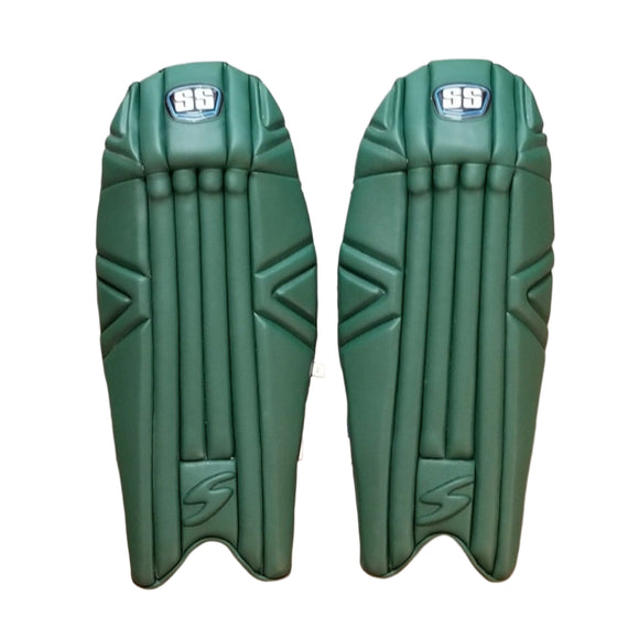 SS PLAYER SERIES WICKET KEEPING LEG GUARDS - GREEN