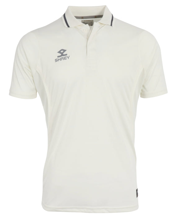 SHREY CRICKET PREMIUM SHIRT - SMALL SLEEVES - Monarch Cricket