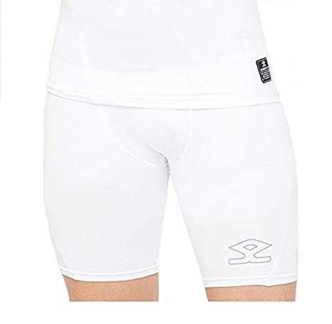 SHREY INTENSE COMPRESSION SHORTS - WHITE