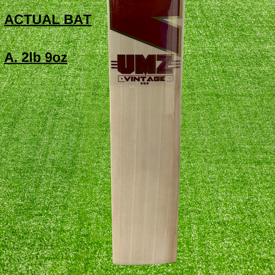 MB MALIK UMZ CRICKET BAT - RED EDITION (THREE STAR)