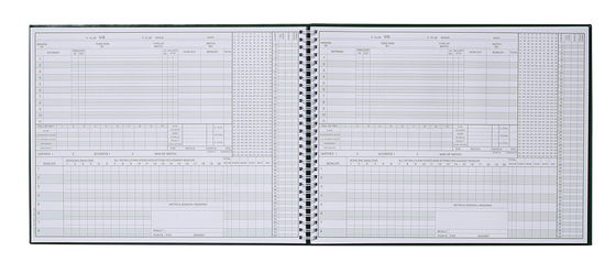GM 100 INNINGS SCORE BOOK