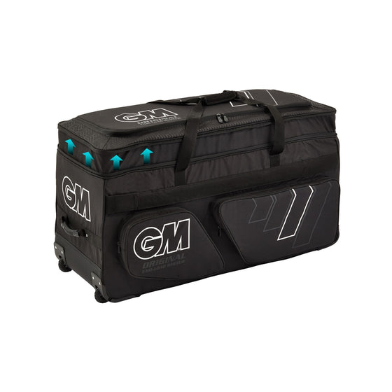 GM ORIG EASI-LOAD WHEELIE BAG (BLACK) - Monarch Cricket