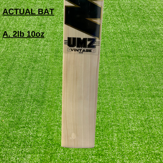 MB MALIK UMZ CRICKET BAT - GREEN EDITION (THREE STAR)