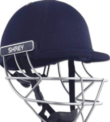  SHREY - CLASSIC STEEL CRICKET HELMET - NAVY