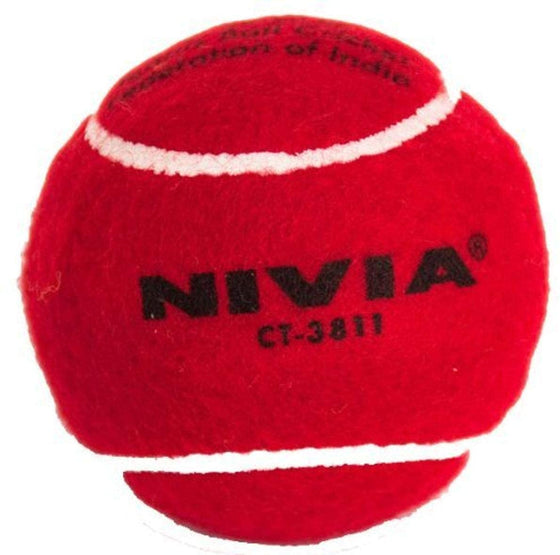 NIVIA HEAVY TENNIS BALL (RED)