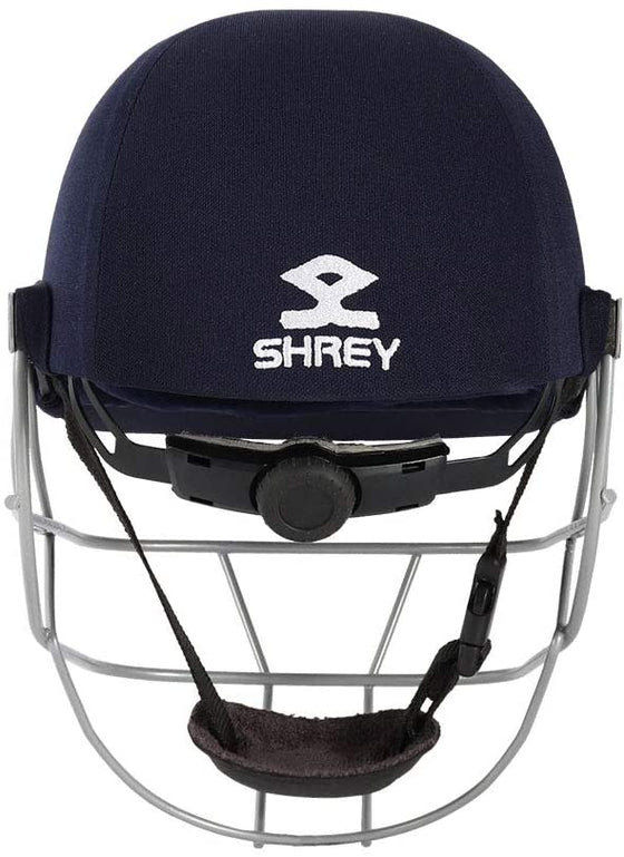 SHREY - CLASSIC STEEL CRICKET HELMET - NAVY