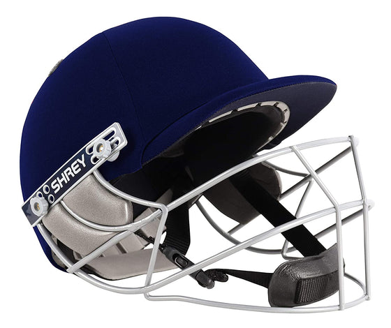 SHREY - MATCH 2.0 STEEL CRICKET HELMET - NAVY