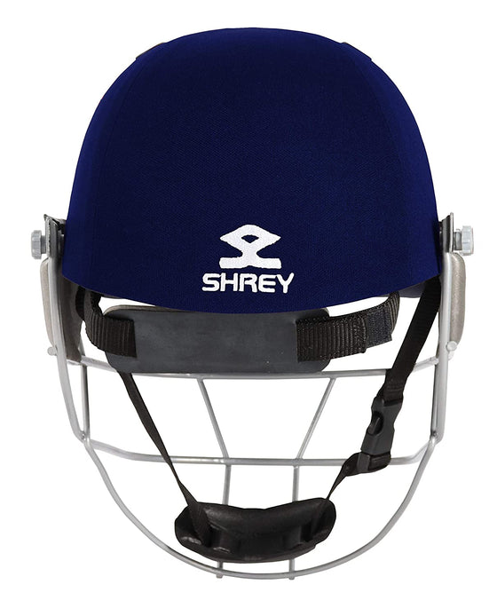 SHREY - MATCH 2.0 STEEL CRICKET HELMET - NAVY