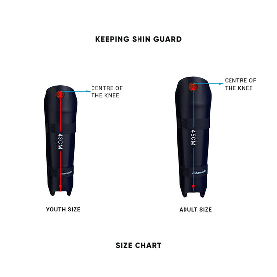 MOONWALKR Keeping Shin Guards - BLUE