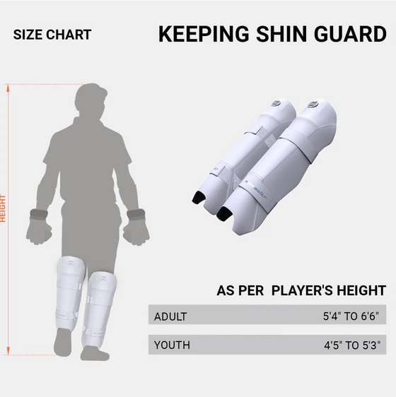 MOONWALKR Keeping Shin Guards - WHITE