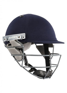  SHREY - STAR JUNIOR STEEL CRICKET HELMET - NAVY - Monarch Cricket