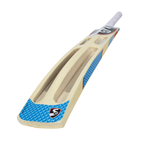 SG T-800 Kashmir Willow Scoop Bat for Tennis Cricket Ball