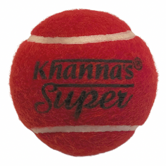 KHANNA SUPER HEAVY TENNIS BALL (RED) - Pack of 6