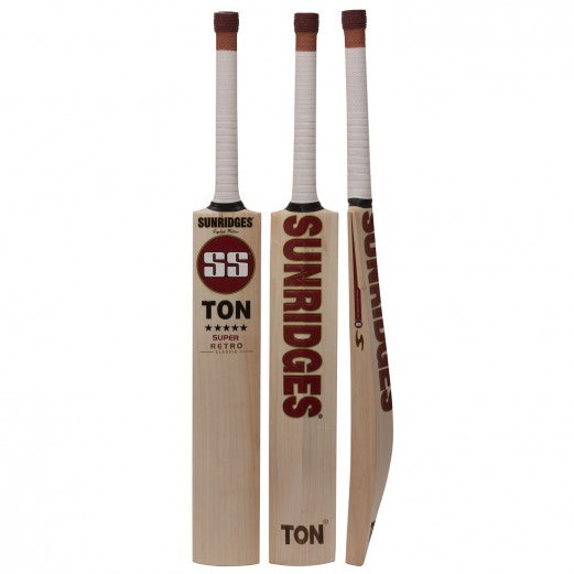 SS TON Retro Classic Super English Willow Cricket Bat